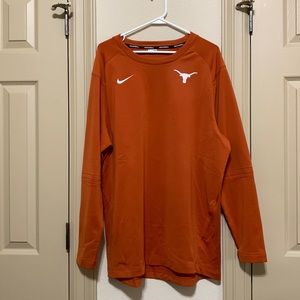 **Texas Baseball Team Issued** Long Sleeve Pullover